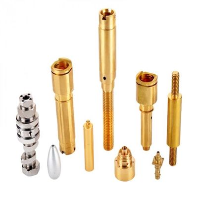 Алюминиевые части точности CNC поворачивая чистя ODM щеткой 4 частей CNC оси