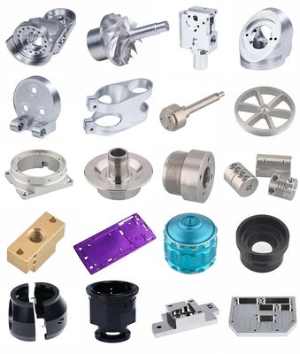 Изготовленные на заказ алюминиевые части CNC подвергая механической обработке анодировали части легирующего металла