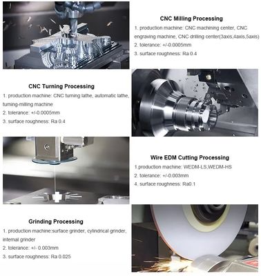 Анодированные части CNC филируя подвергая механической обработке обрабатывают изготовленную на заказ алюминиевую часть на токарном станке CNC поворачивая