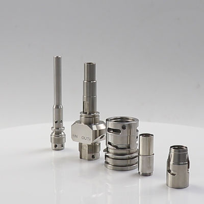 Серебряные части CNC высокой точности подвергая механической обработке анодируя части CNC поворачивая филируя