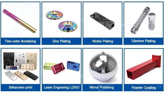 CNC алюминиевых частей CNC OEM филируя прочный подвергая быстрый прототип механической обработке