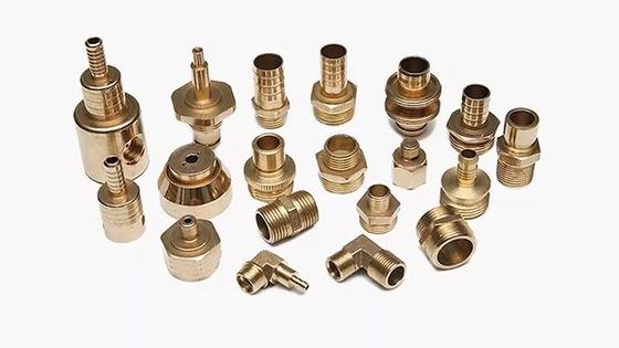 Подгонянные OEM твердости частей CNC точности части латунного филируя