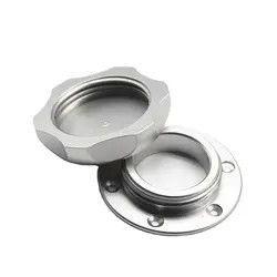 Точность анодировала части CNC алюминиевые серебрит обслуживание CNC подвергая механической обработке